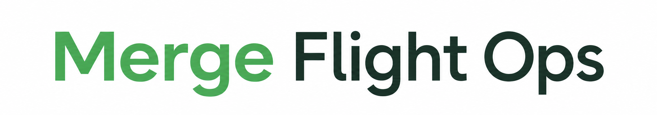 Merge Flight Ops